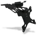 Adjustable Number Plate Black For Ducati Monster 696 796 1100 EVO