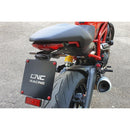 Adjustable Number Plate Black For Ducati Monster / Supersport