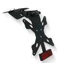 Adjustable Number Plate Black For Ducati Monster / Supersport
