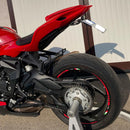 Adjustable Number Plate Black For MV Agusta F3