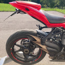 Adjustable Number Plate Black For MV Agusta F3