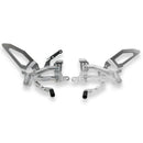 Adjustable Rear Sets RPS Easy Black For Ducati Panigale V4