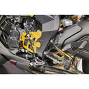Adjustable Rear Sets Reverse Shifting Black For MV Agusta