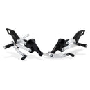 Adjustable Rear Sets Black Aprilia Rs 660 / Tuono 660