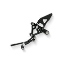 Adjustable Rear Sets Black For Ducati 848 1098