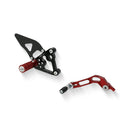 Adjustable Rear Sets Black For Ducati 848 1098