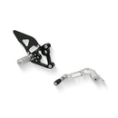 Adjustable Rear Sets Black For Ducati 848 1098 1198