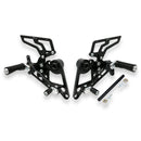 Adjustable Rear Sets Black For Ducati Monster 696 / 1100
