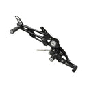 Adjustable Rear Sets Black For Ducati Monster / Supersport
