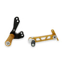 Adjustable Rear Sets Black For Ducati Streetfighter 848 / 1098