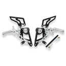 Adjustable Rear Sets Black Hypermotard 796 / 1100