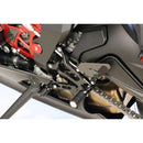Adjustable Rear Sets Black For MV Agusta