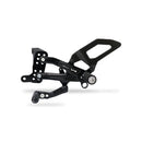 Adjustable Rearsets Carbon Black Ducati Streetfighter V4