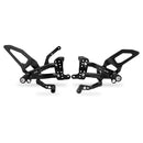 Adjustable Rearsets Carbon Black For Ducati Streetfighter V4