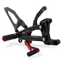 Adjustable Rearsets Carbon Black For Ducati Streetfighter V4