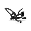 Adjustable Rearsets Carbon Black For Ducati Streetfighter V4
