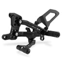 Adjustable Rearsets Black Ducati Streetfighter V4