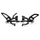Adjustable Rearsets Black For Ducati Streetfighter V4