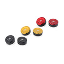 Central Bolt Caps Kit OEM Rearsets Black Ducati