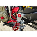 Central Bolt Caps Kit OEM Rearsets For Ducati