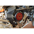 Clear Clutch Cover Hydraulic Control Black MV Agusta Turismo Veloce 800/Lusso 2015-2023