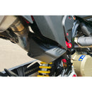 Exhaust Pipe Rear Heat Guard Carbon For Ducati Hypermotard 698 Mono