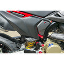 Exhaust Pipe Rear Heat Guard Carbon For Ducati Hypermotard 698 Mono