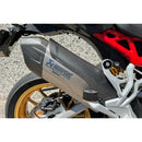 Exhaust Silencer Akrapovic Full System Heat Guard Carbon For Ducati Multistrada V4 S 2021-2024