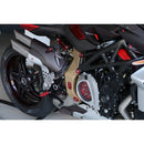 Footpegs OEM Rearsets Light Driver Black MV Agusta