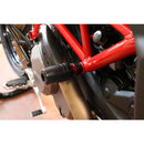 Frame Crash Protections Black Ducati Hypermotard / DesertX