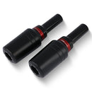 Frame Crash Protections Black For Ducati Hypermotard / DesertX