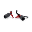 Frame Crash Protections Black For Ducati Panigale