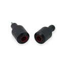 Frame Crash Protectors Black For Ducati Diavel V4