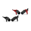 Frame Crash Protectors Black For Ducati Panigale V4