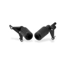 Frame Crash Protectors Black For Ducati Panigale V4