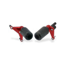 Frame Crash Protectors Black For Ducati Panigale V4