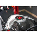 Fuel Tank Cap Flange Carbon Fiber TSB21 For Aprilia RSV4 Factory 2009-2014