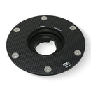Fuel Tank Cap Flange Carbon Fiber TSB25 For Ducati Multistrada 1200/S 2010-2017