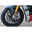 GP Ducts Front Brake Cooling System Black For Ducati 848 2008-2010