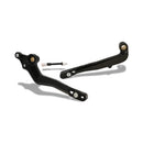 Gear / Rear Brake Levers Kit Slide Black For Ducati Hypermotard 950
