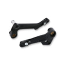 Gear / Rear Brake Levers Kit Slide Black For Ducati Multistrada