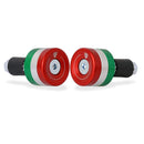 Handlebar Ends Tricolore Red