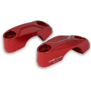 Handlebar Upper Clamp Kit Black For Ducati