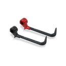 Lever Guard Street Protection Front Brake Lever With Bar-End Mirror Housing Black