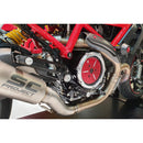 Pressure Plate Cover Oil Bath Clutch Black For Ducati