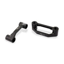 Rear Footrest Blanking Plates Black For Aprilia