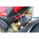 Rear Footrest Blanking Plates Black For Ducati Panigale V4 / Streetfighter V4