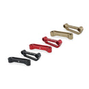Rear Footrest Blanking Plates Black For MV Agusta