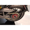 Rear Wheel Nut LH Bicolor