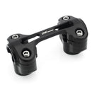 Riser Complete Handlebar Ø 22 MM H 40 MM Black For Ducati